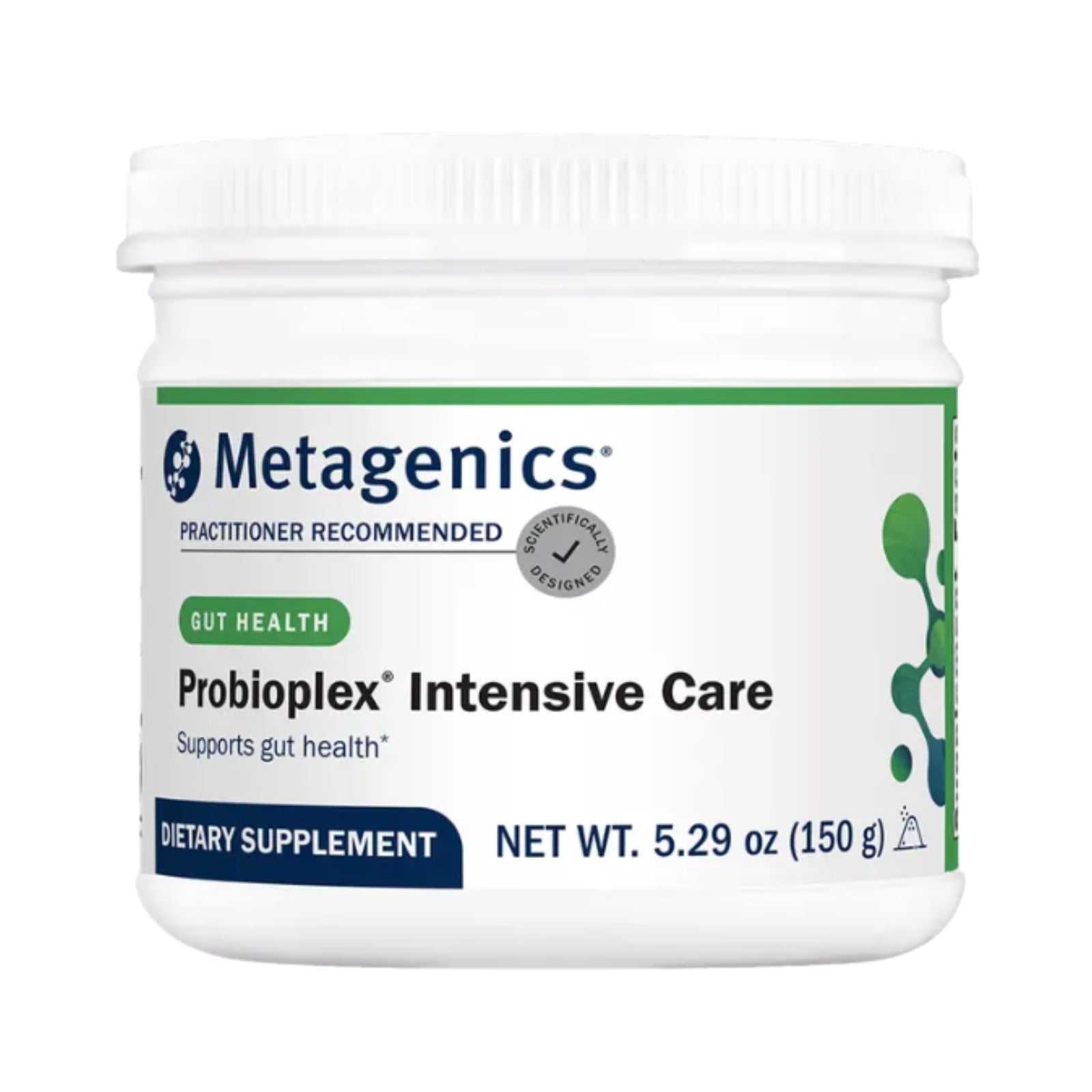 Metagenics, Probioplex® Intensive Care, 5.29 oz (150 g) UPC 755571026750 | HiLife Vitamins