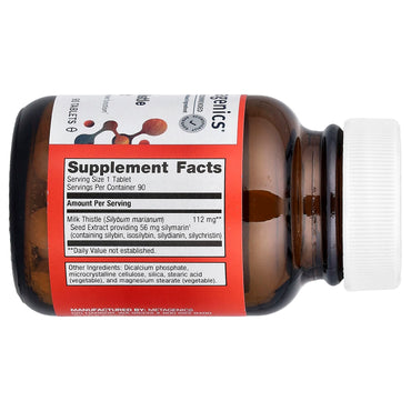 Metagenics, Milk Thistle Extract, 90 Tablets UPC 755571028204 | HiLife Vitamins