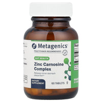 Metagenics, Zinc Carnosine Complex , 17 mg, 60 Tablets UPC 755571031051 | HiLife Vitamins