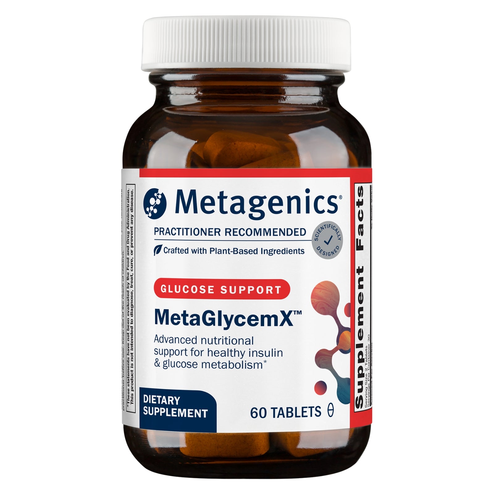 Metagenics, Metaglycemx, 60 Tablets UPC 755571910462 | HiLife Vitamins
