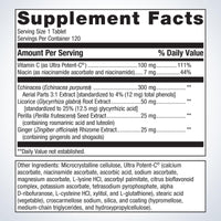 Metagenics, Echinacea Synergy, 120 Tablets UPC 755571911278 | HiLife Vitamins