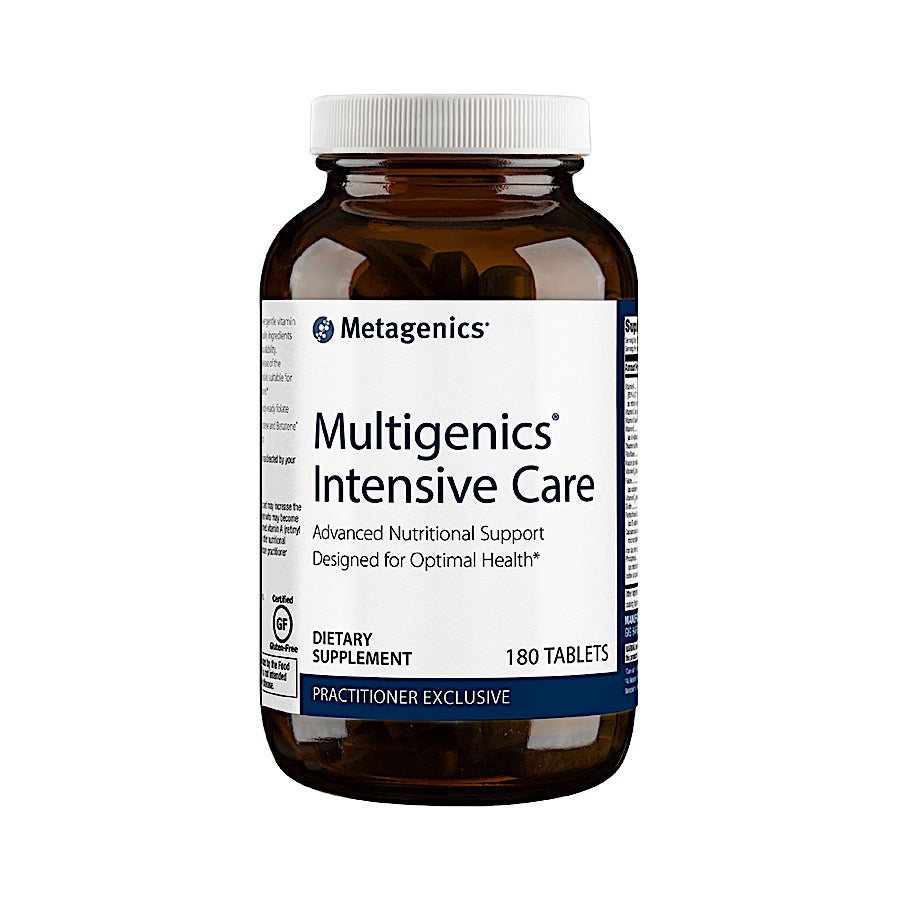 Metagenics, Multigenics Intensive Care, 180 Tablets UPC 755571913661 | HiLife Vitamins