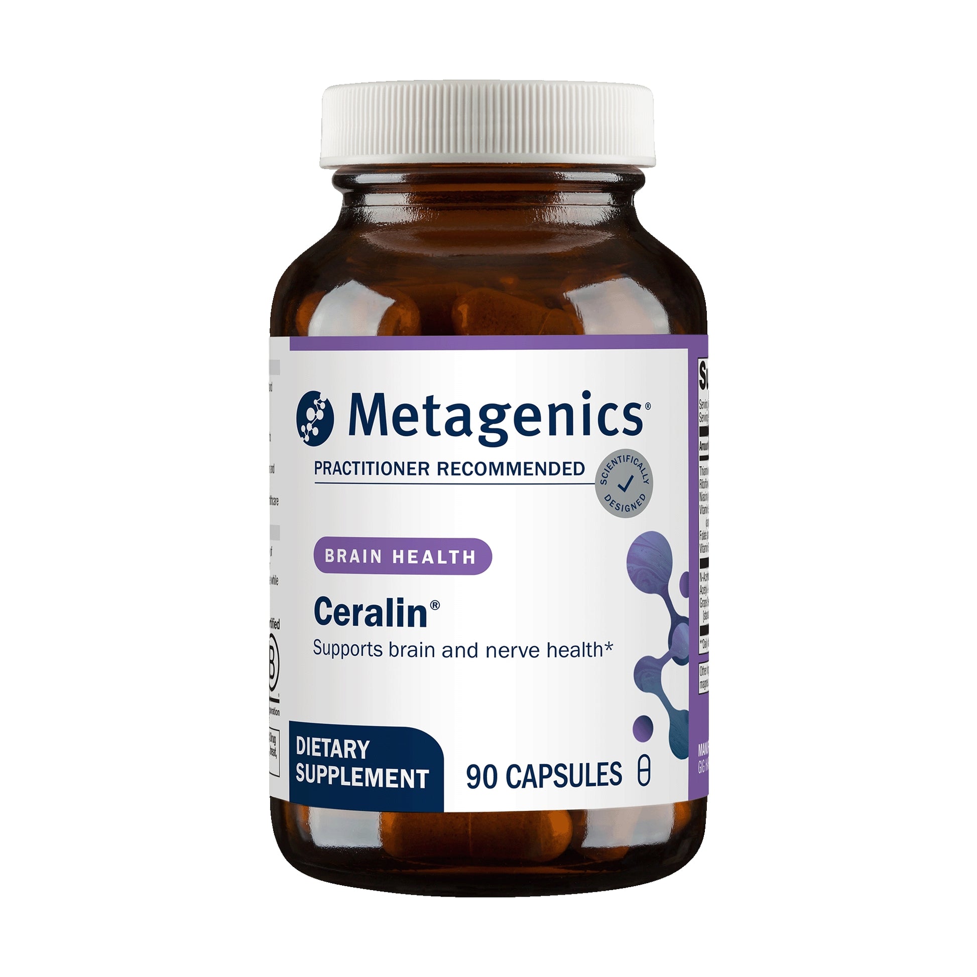 Metagenics, Ceralin®, 90 Capsules UPC 755571915139 | HiLife Vitamins