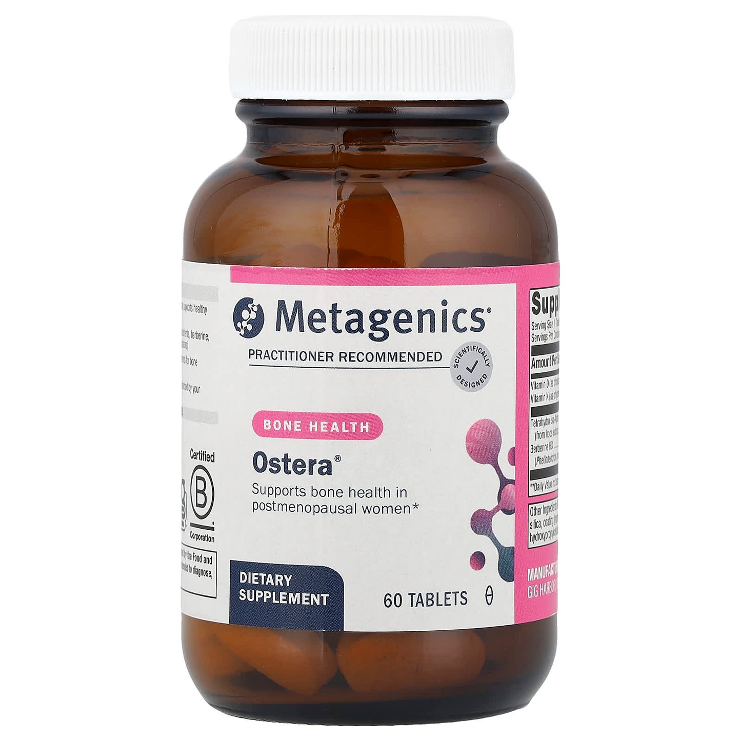 Metagenics, Ostera, 60 Tablets UPC 755571918765 | HiLife Vitamins
