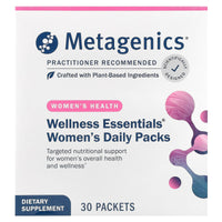Metagenics, Wellness Essentials Women's, 30 pks UPC 755571929556 | HiLife Vitamins