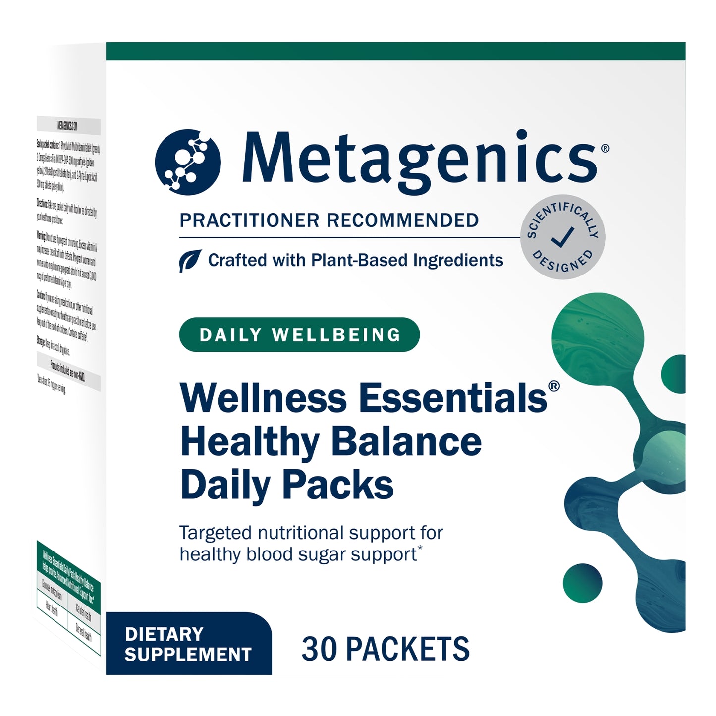 Metagenics, Wellness Essentials, Healthy Balance, 30 Packets UPC 755571929594 | HiLife Vitamins