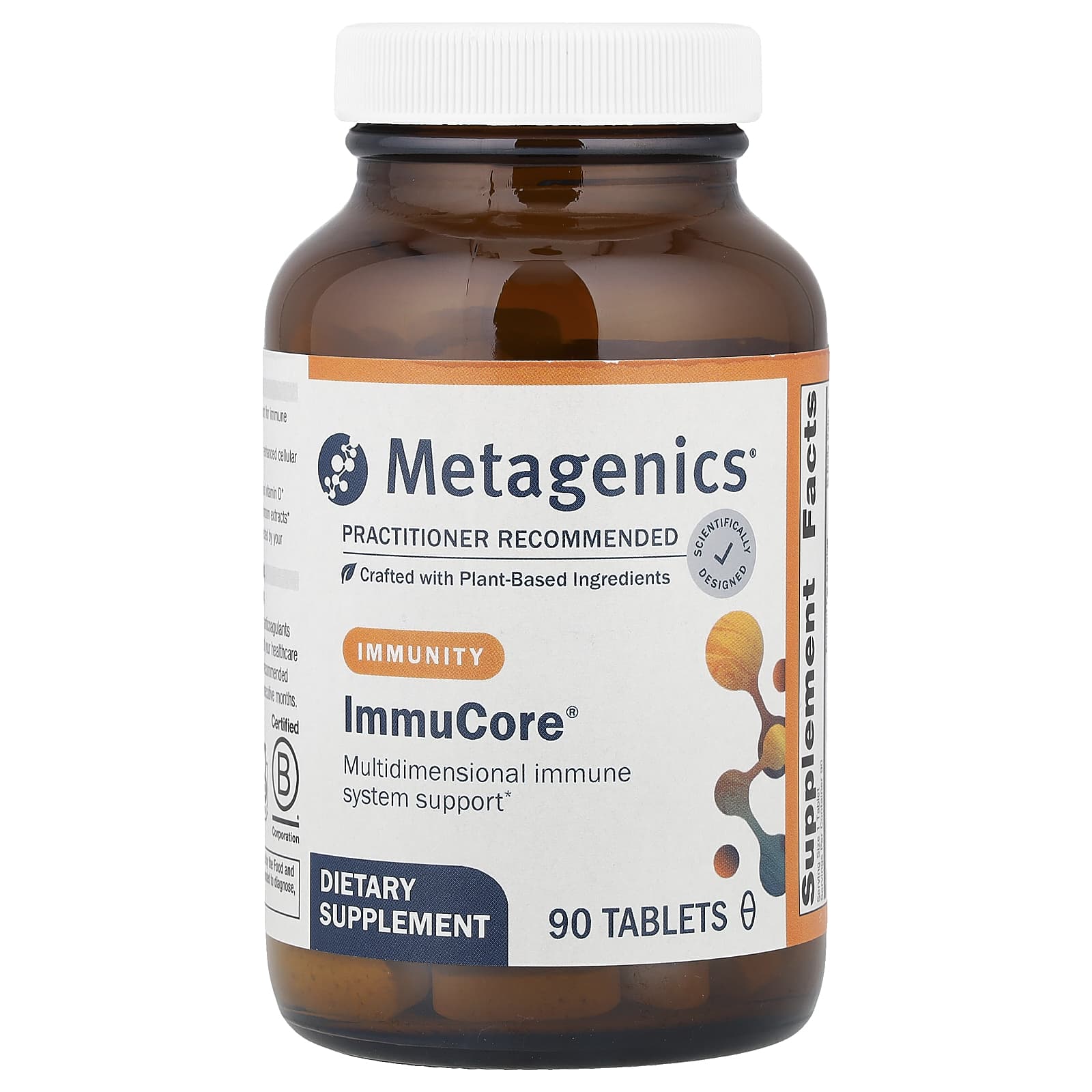 Metagenics, ImmuCore®, 90 Tablets UPC 755571931863 | HiLife Vitamins