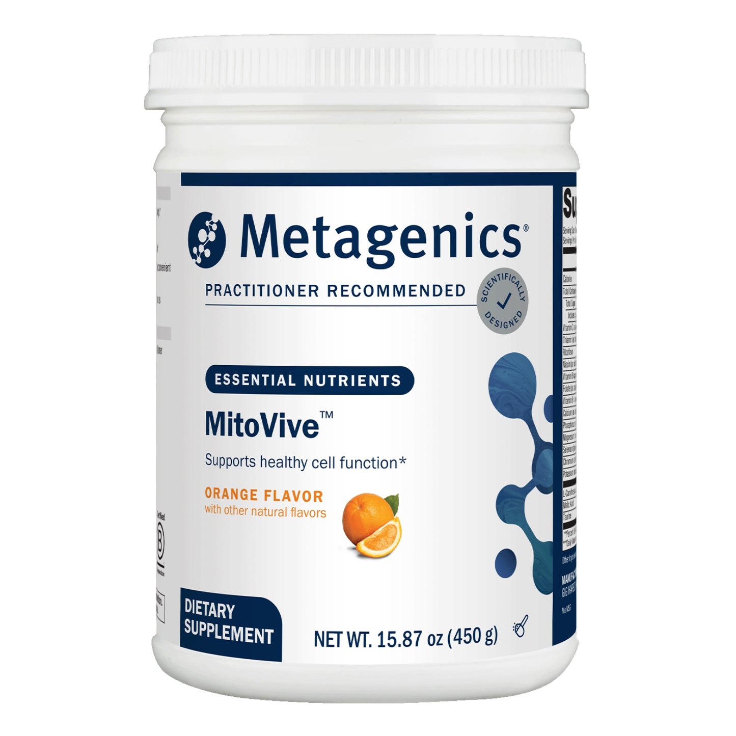 Metagenics, Mitovive, 15.87 Oz UPC 755571934161 | HiLife Vitamins
