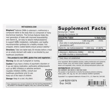 Metagenics, Blisphora®, 30 Tablets UPC 755571936257 | HiLife Vitamins