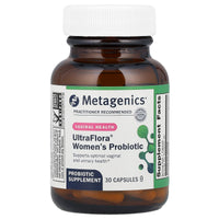 Metagenics, UltraFlora® Women's Probiotic, 30 Capsules UPC 755571937476 | HiLife Vitamins