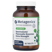 Metagenics, SpectraZyme® Pancreatic Enzymes Extra Strength, 90 Tablets UPC 755571939647 | HiLife Vitamins