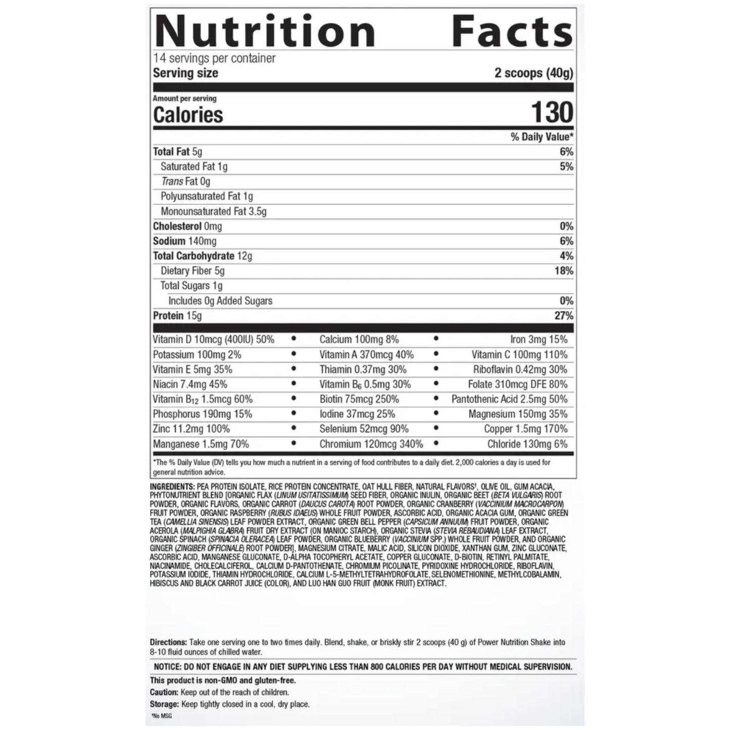 Metagenics, Power Nutrition Shake, Mixed Berry Flavor, 1 lb 3.75 oz (560 g) UPC 755571939692 | Hilife Vitamins