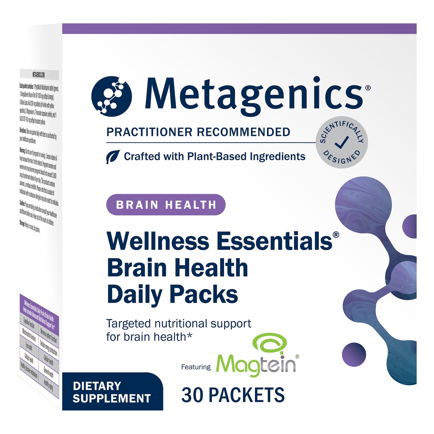 Metagenics, Wellness Essentials Brain Health, 30 Packets UPC 755571953100 | HiLife Vitamins