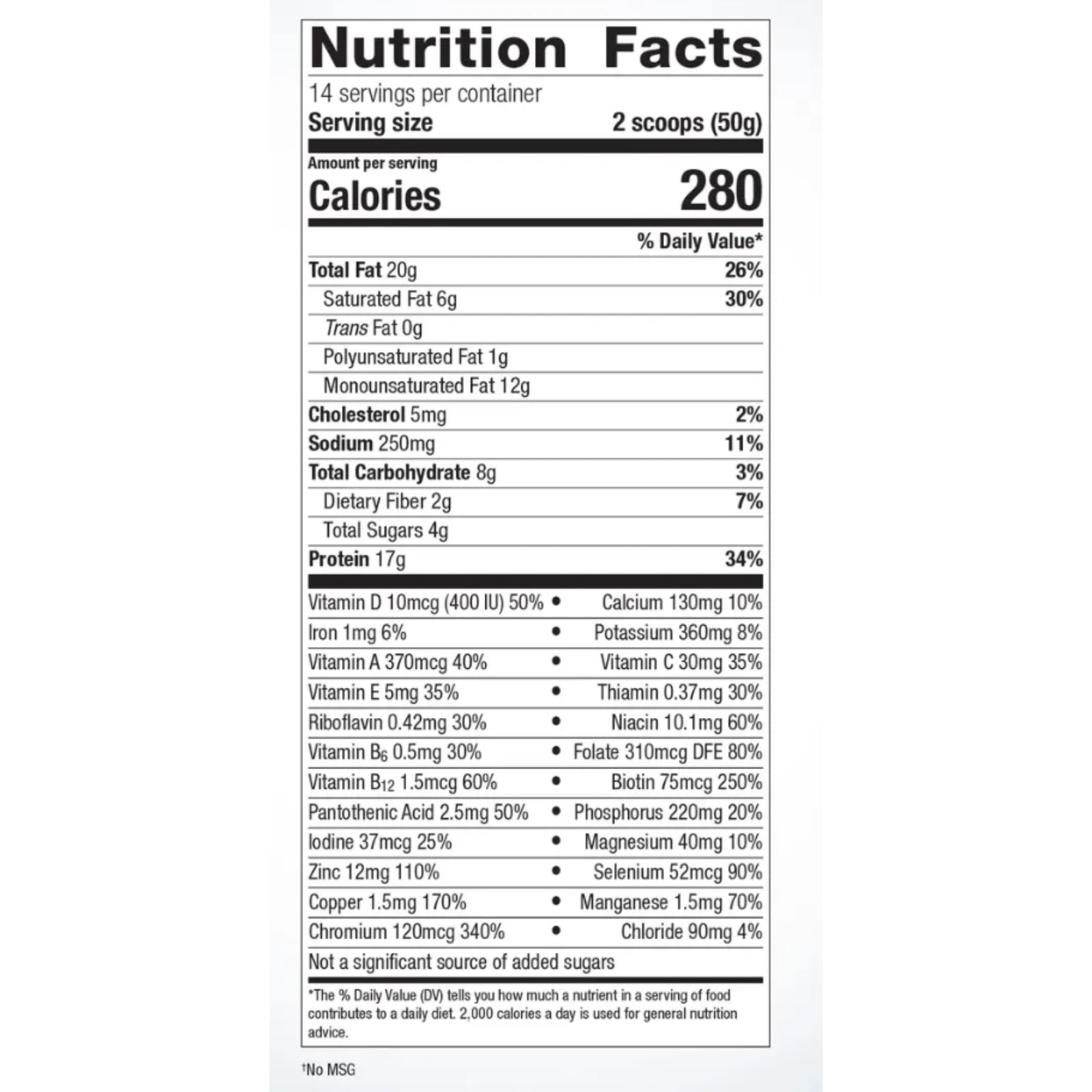 Metagenics, Ketogenic Shake, Vanilla Flavor, 1 lb 8.69 oz (700 g) UPC 755571953179 | Hilife Vitamins