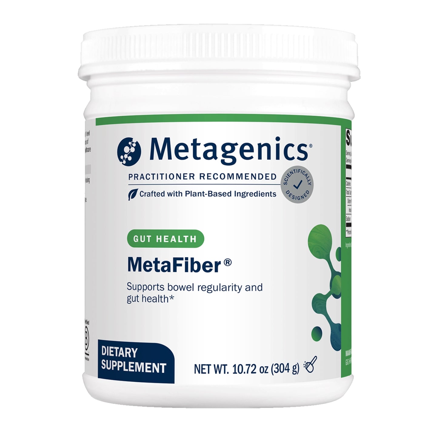 Metagenics, MetaFiber®, 10.72 oz (304 g) UPC 755571954299 | HiLife Vitamins