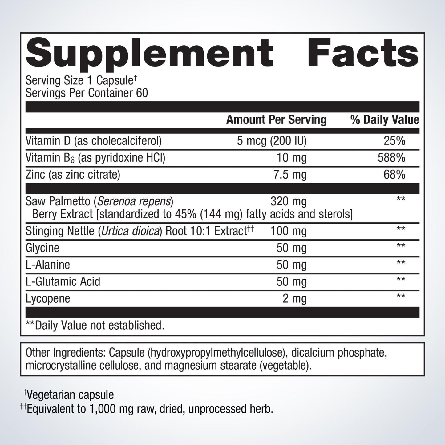 Metagenics, Concentrated Ultra Prostagen™, 60 Capsules UPC 755571954985 | HiLife Vitamins