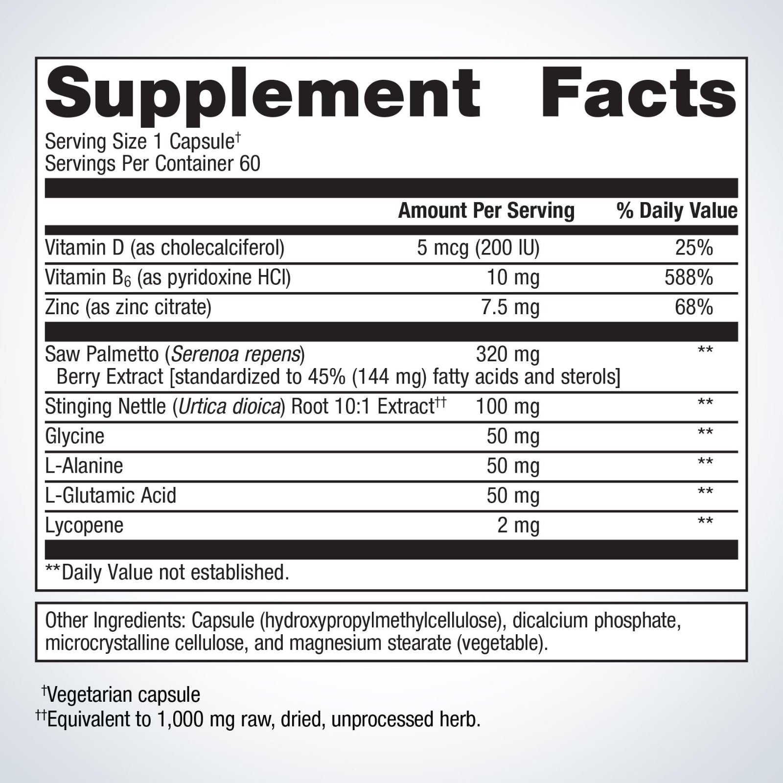 Metagenics, Concentrated Ultra Prostagen™, 60 Capsules UPC 755571954985 | HiLife Vitamins