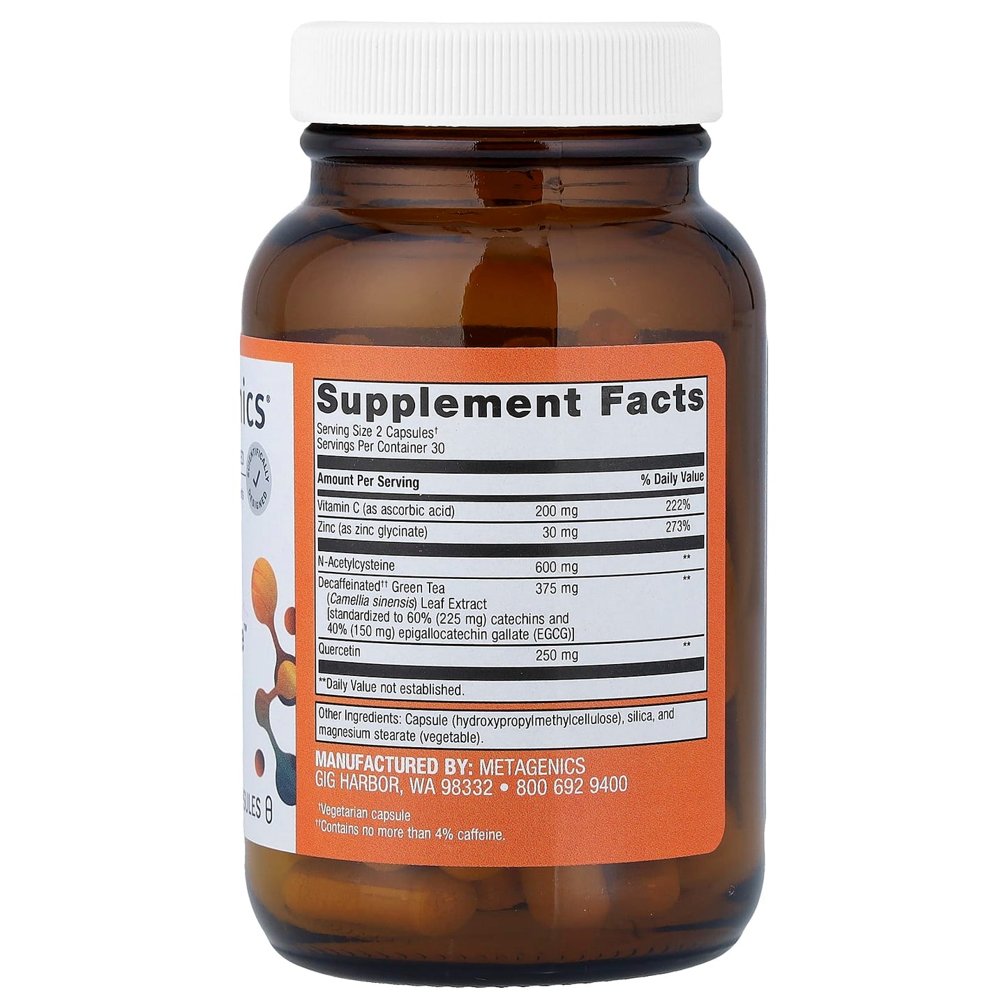 Metagenics, Immune Active™, 60 Capsules UPC 755571956484 | HiLife Vitamins