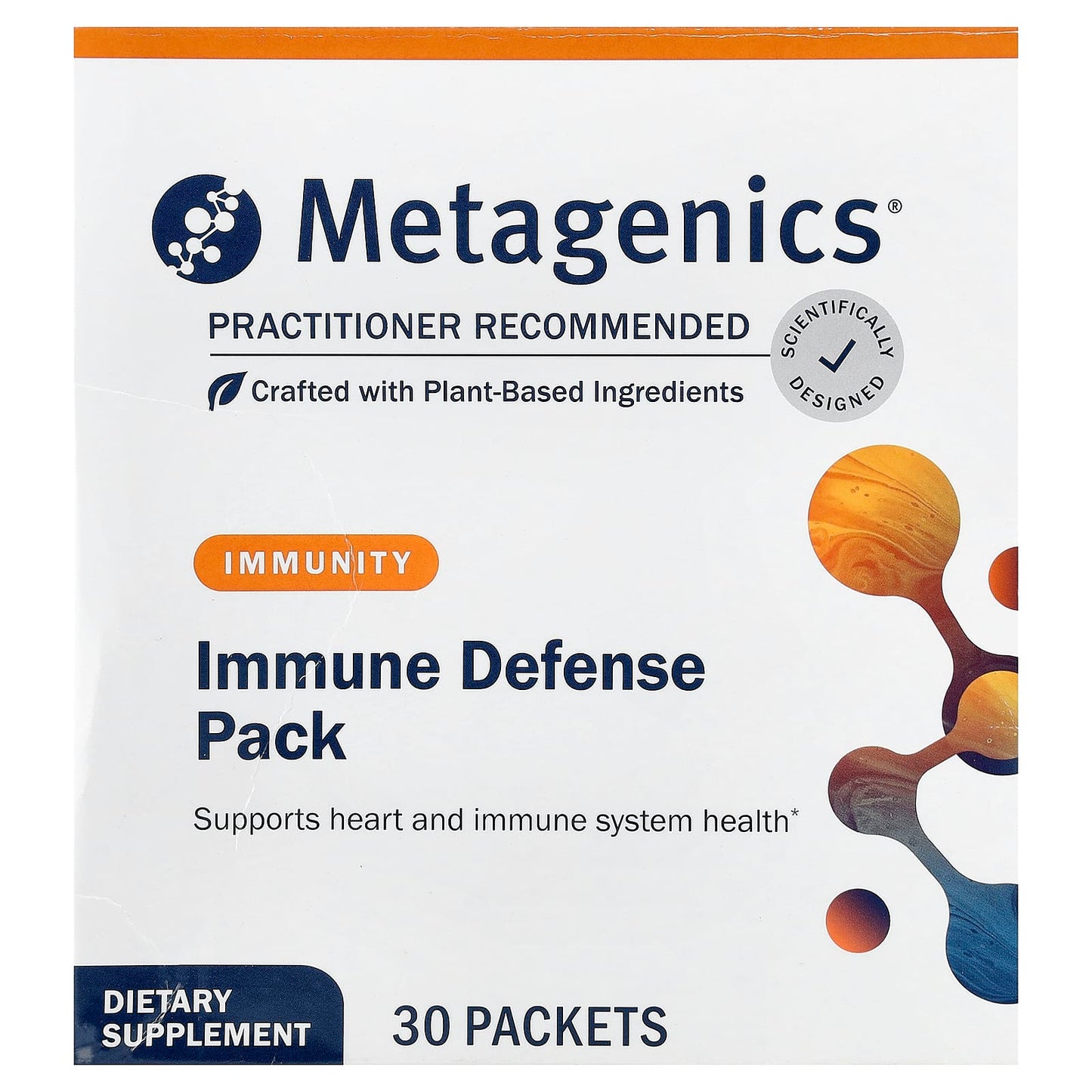 Metagenics, Immune Defense Pack, 30 Packets UPC 755571956736 | HiLife Vitamins