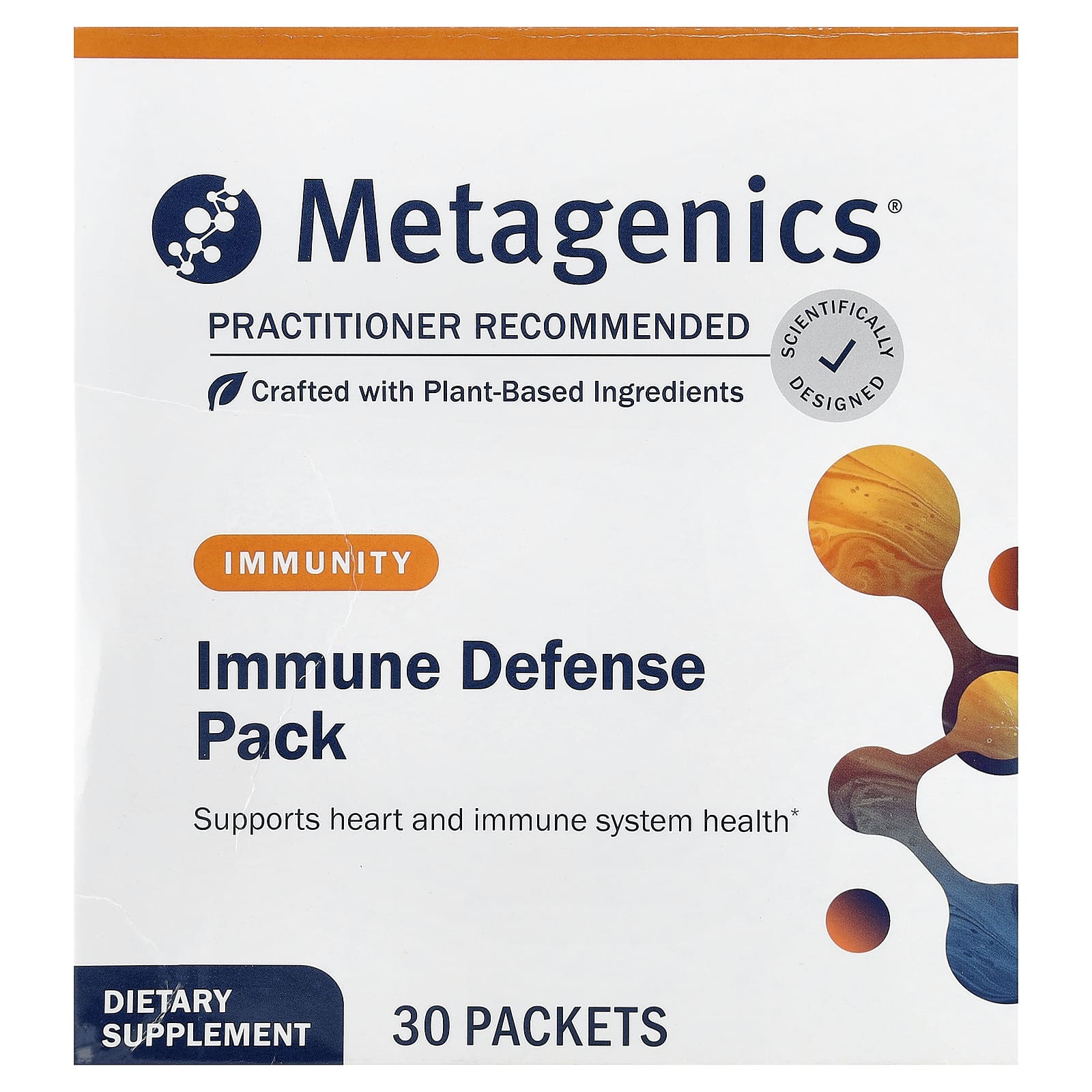 Metagenics, Immune Defense Pack, 30 Packets UPC 755571956736 | HiLife Vitamins