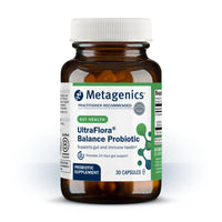 Metagenics, UltraFlora® Balance Probiotic, 30 Capsules UPC 755571961266 | Hilife Vitamins