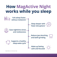 Metagenics, MagActive™ Magnesium Night Powder, Mixed Berry Flavor, 30 Servings UPC 755571961808 | HiLife Vitamins