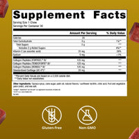 Metagenics, StayStrong+ 4-in-1 Collagen, Whole Body Chew, Berry Flavor, 30 chews UPC 755571962102 | Hilife Vitamins