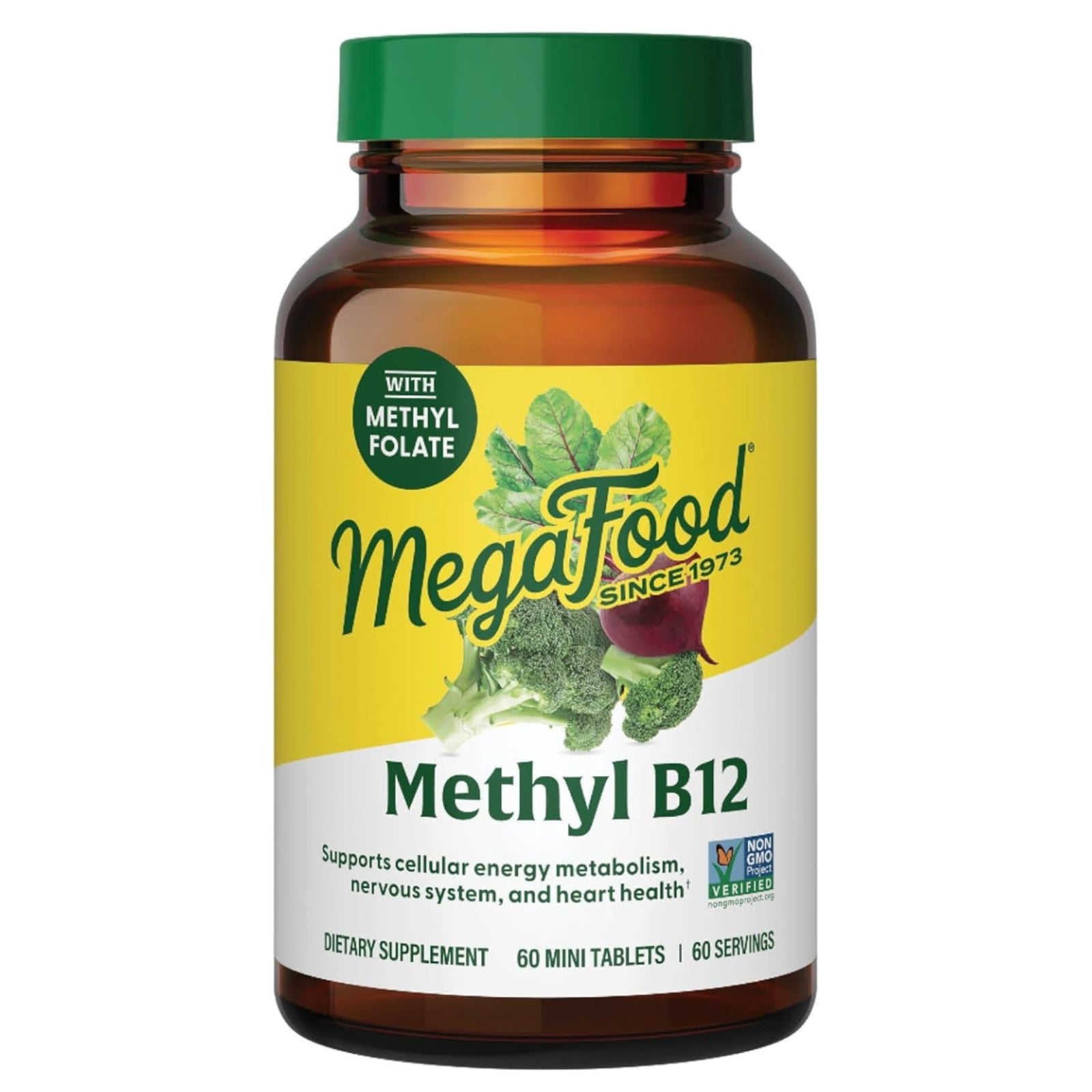 Megafood, Methyl B12, 60 Tablets UPC 051494103326 | HiLife Vitamins