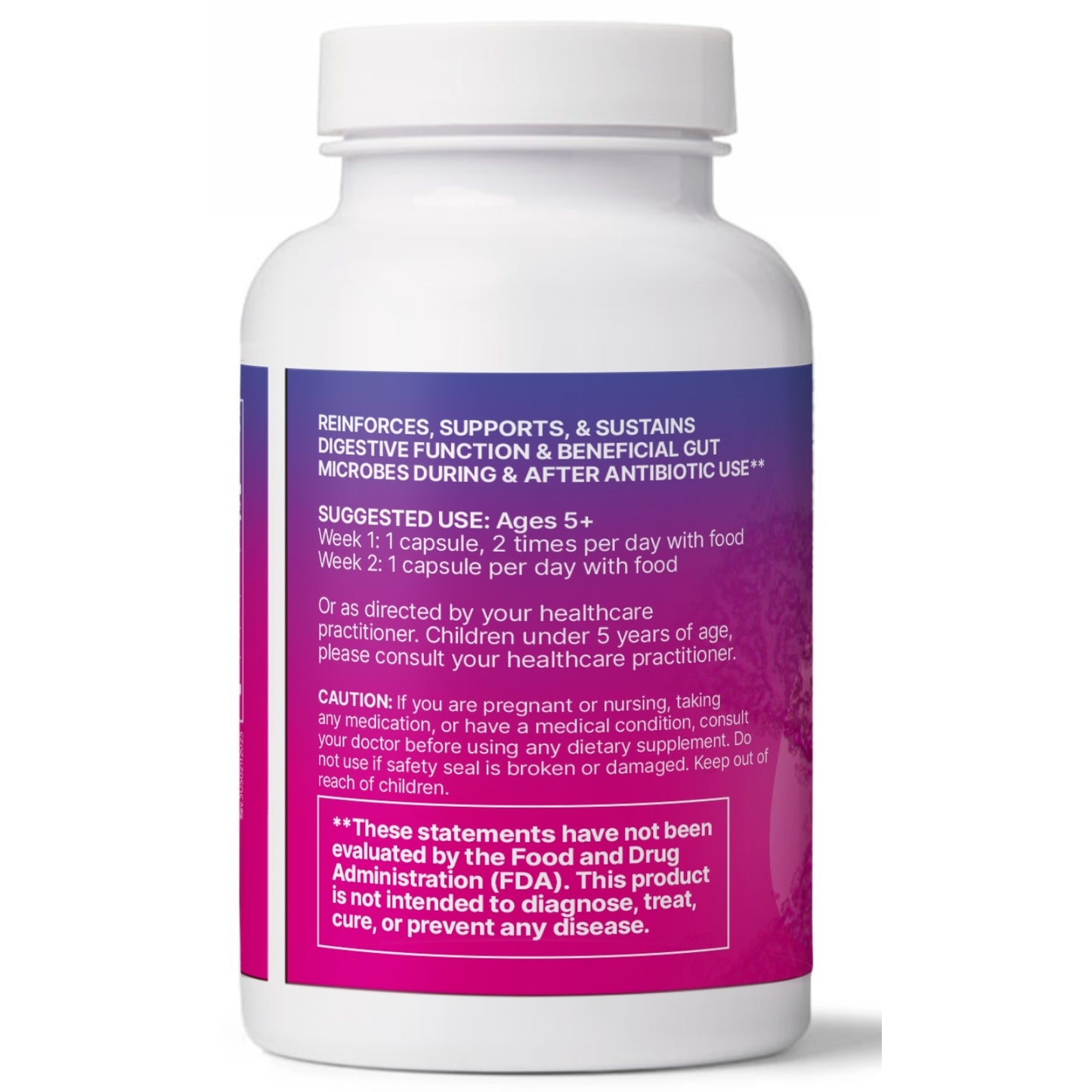 Microbiome Labs, RestorFlora, 60 Capsules - 674306523787 | Hilife Vitamins