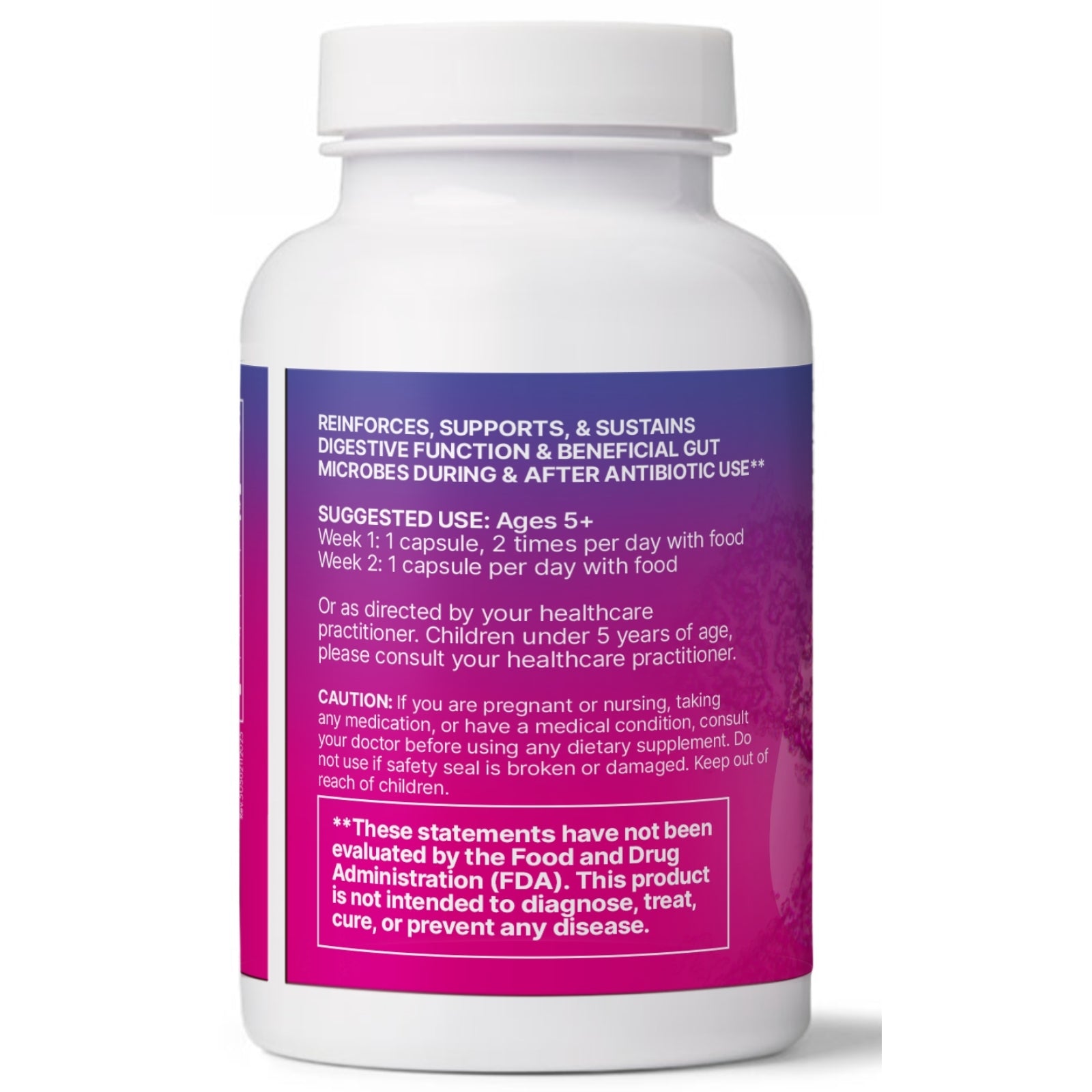 Microbiome Labs, RestorFlora, 60 Capsules - 674306523787 | Hilife Vitamins