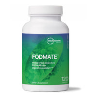 Microbiome Labs, FodMate, 120 Capsules UPC 787790295051 | HiLife Vitamins