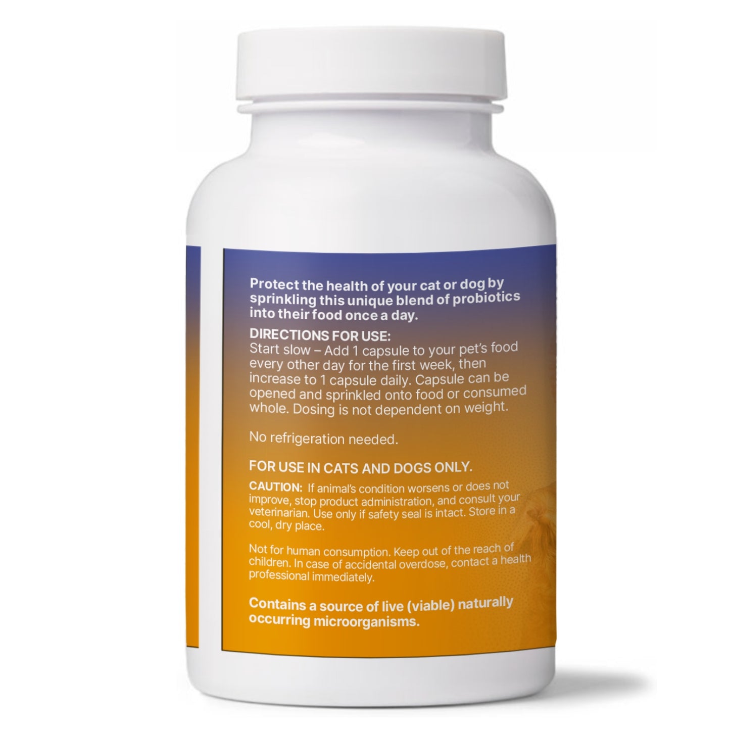 Microbiome Labs, FidoSpore™ Pet Probiotic, 30 Capsules UPC 787790357018 | HiLife Vitamins