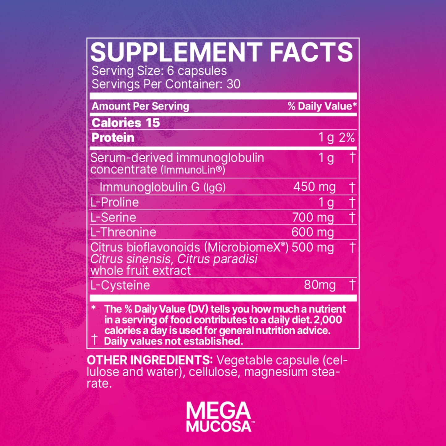 Microbiome Labs, MegaMucosa, 180 Capsules UPC 793888527461 | HiLife Vitamins