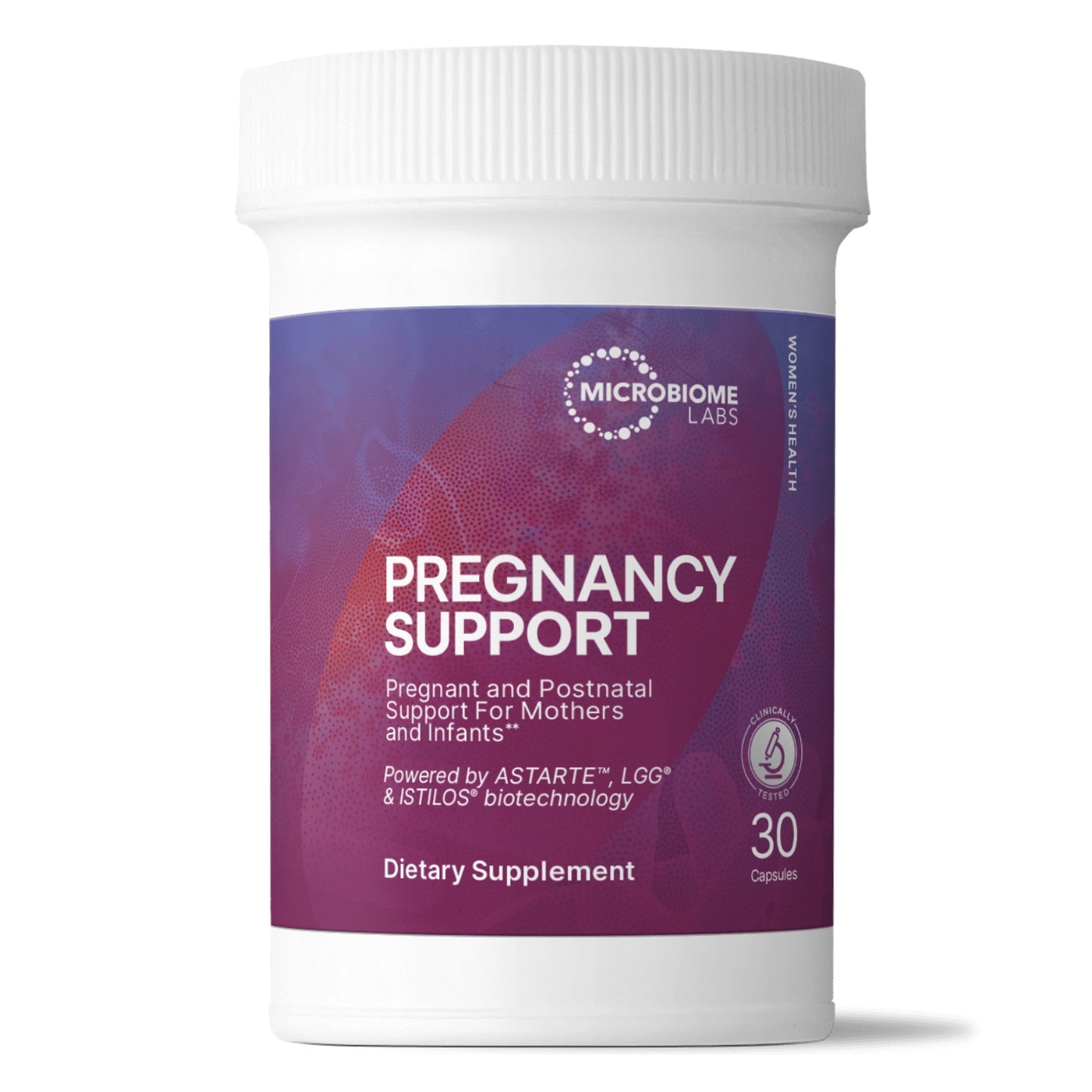 Microbiome Labs, Pregnancy Support, 30 Capsules UPC 793888531468 | HiLife Vitamins