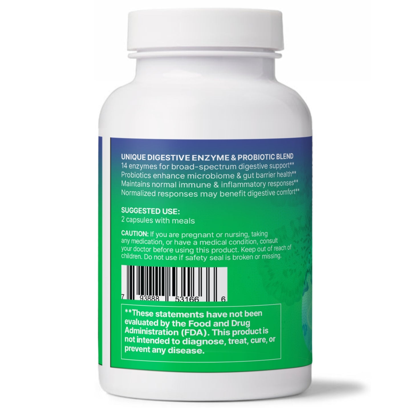 Microbiome Labs, DigestMate, 120 Capsules UPC 793888531666 | HiLife Vitamins