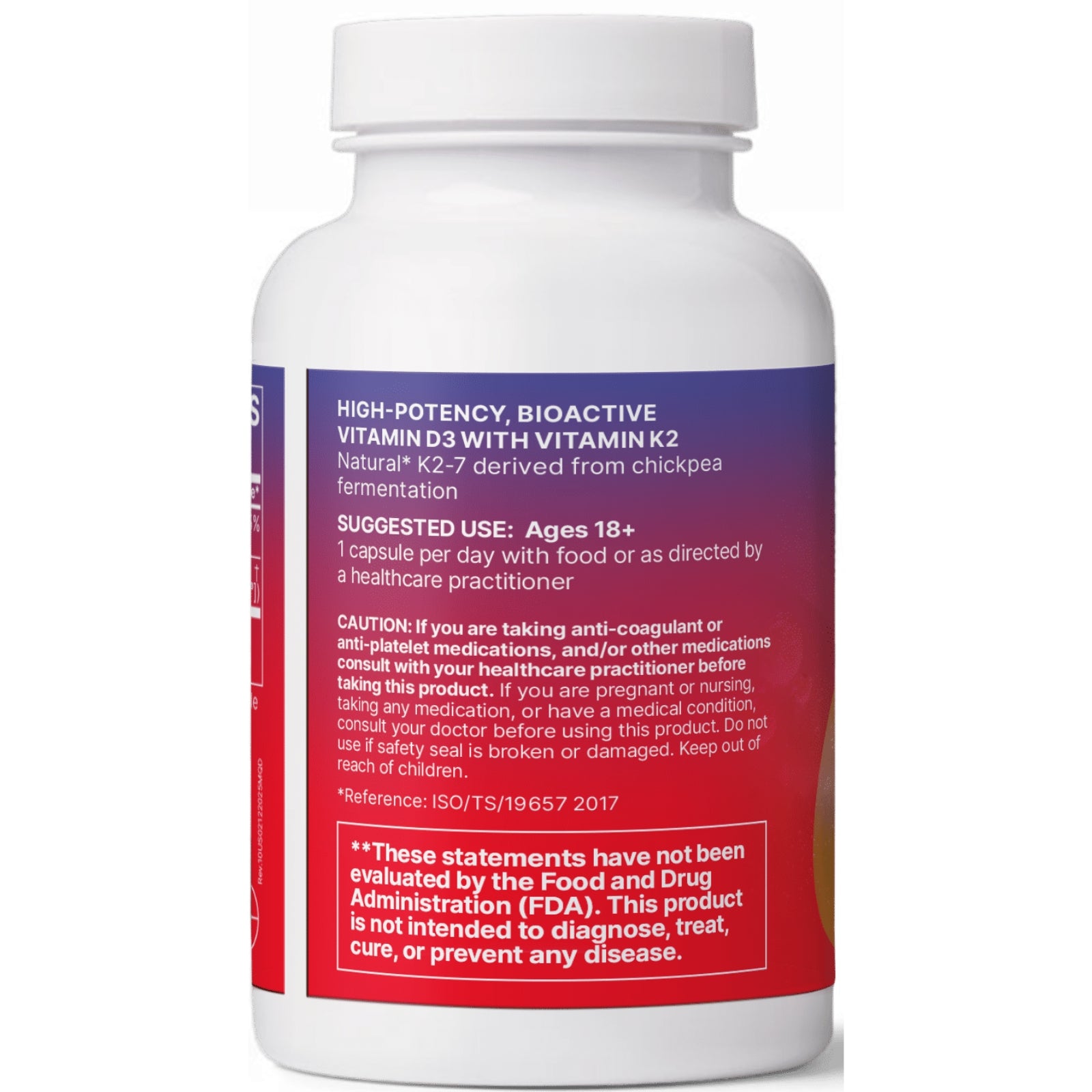 Microbiome Labs, MegaQuin K2 + D3, 60 Capsules - HiLife Vitamins