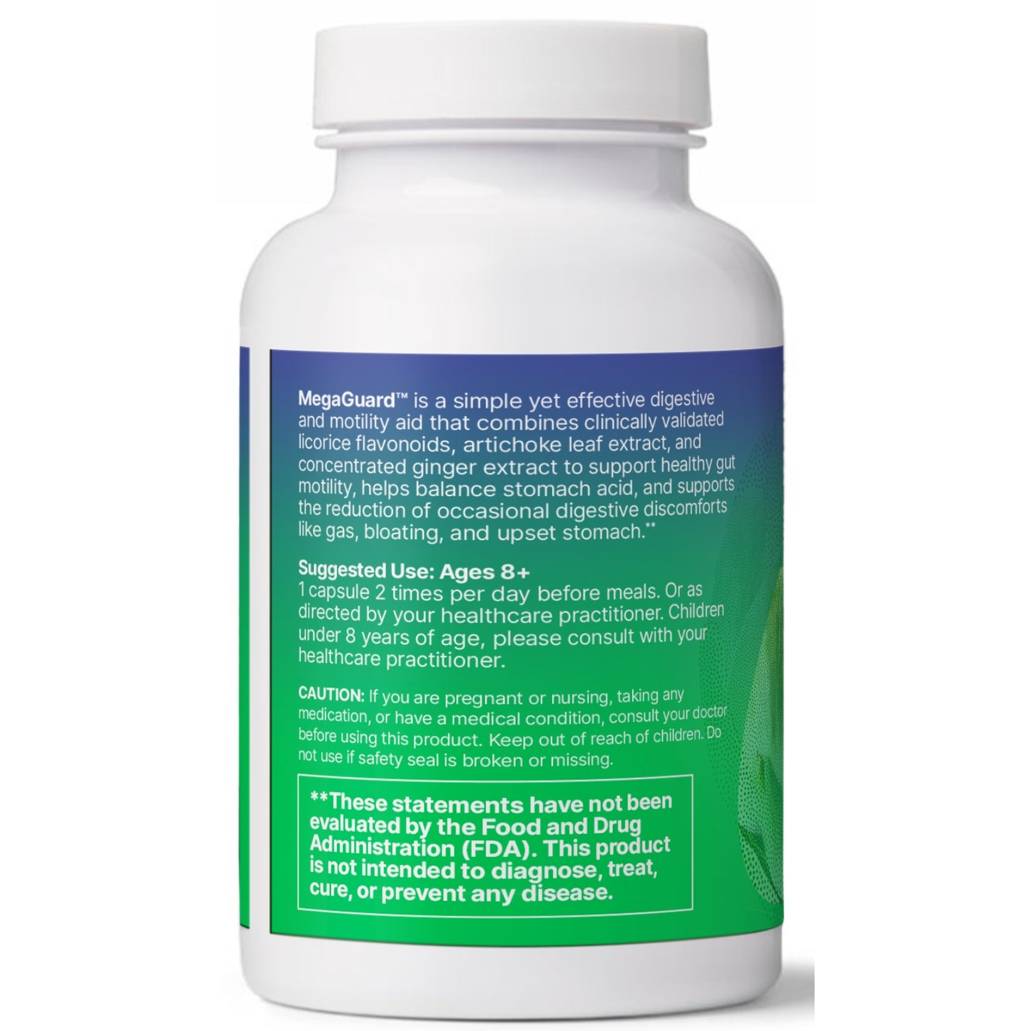 Microbiome Labs, MegaGuard, 60 Capsules UPC 752830476196 | HiLife Vitamins