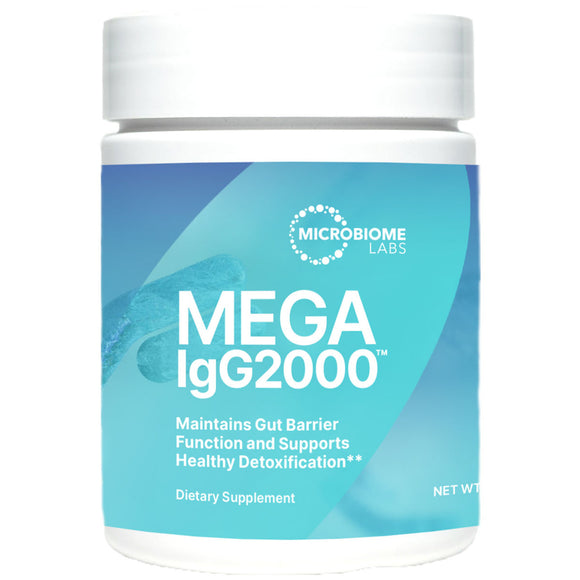 Microbiome Labs, Mega IgG2000 Powder, 2.1 oz - 787790294856 | Hilife Vitamins