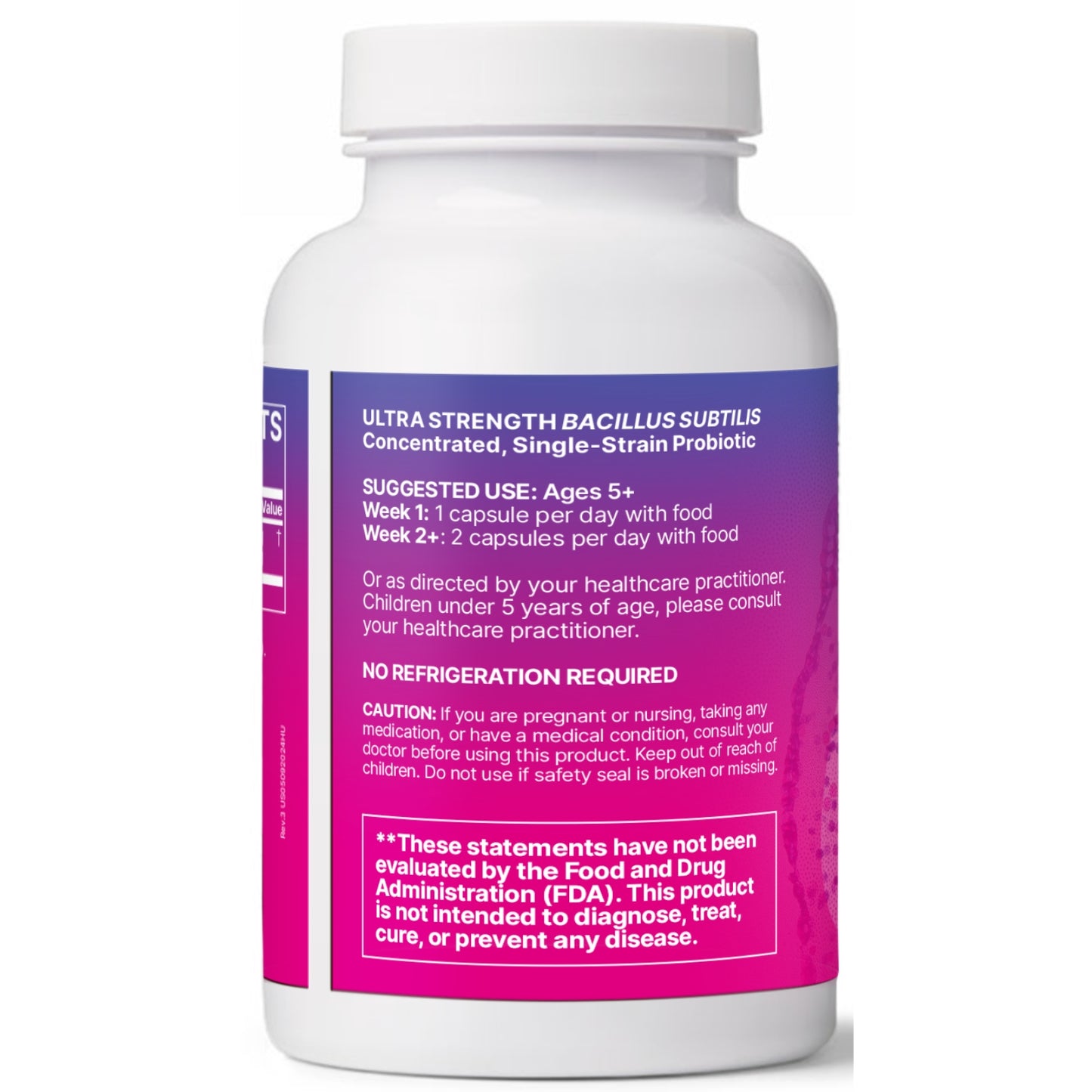 Microbiome Labs, HU58, Ultra Strength Bacillus Subtilis, 60 Capsules UPC 674306523282 | HiLife Vitamins