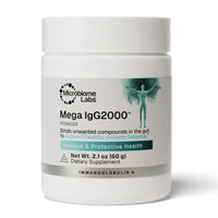 Microbiome Labs, Mega IgG2000 Powder, 60 g Powder UPC 787790294856 | Hilife Vitamins