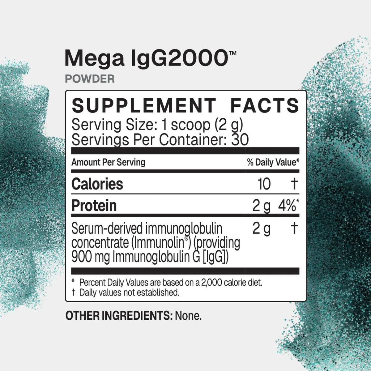 Microbiome Labs, Mega IgG2000 Powder, 60 g Powder UPC 787790294856 | Hilife Vitamins
