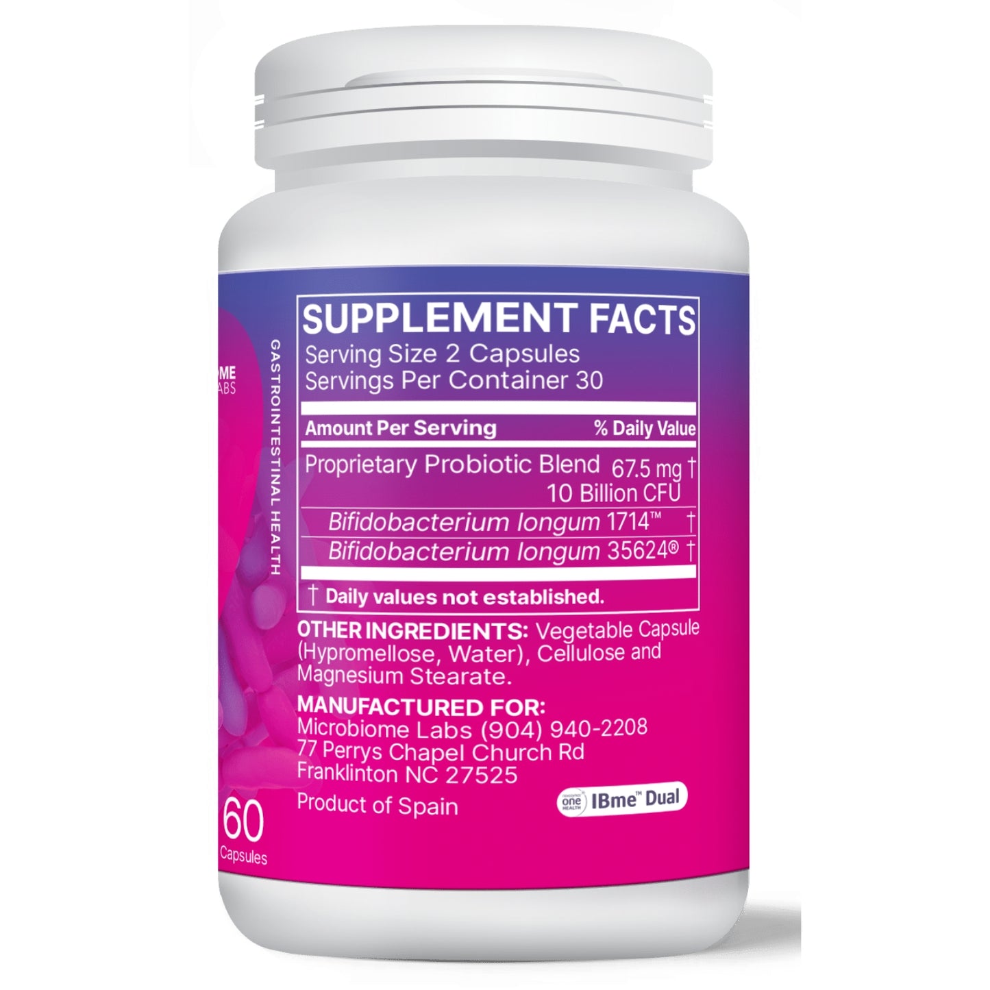 Microbiome Labs, Gut-Brain Reset, 60 Capsules UPC 793888527966 | HiLife Vitamins