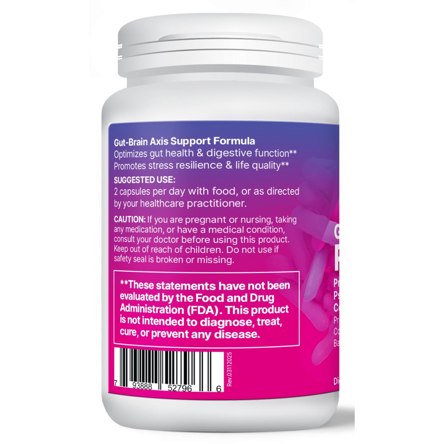 Microbiome Labs, Gut-Brain Reset, 60 Capsules UPC 793888527966 | HiLife Vitamins