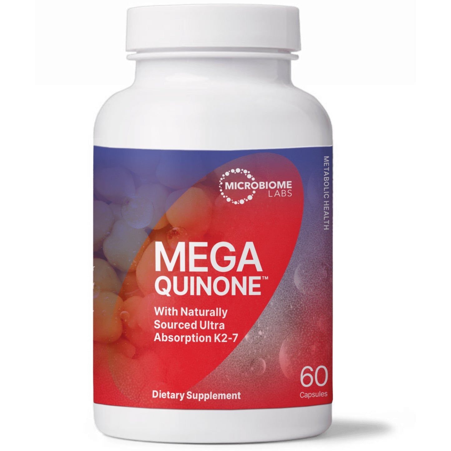 Microbiome Labs, MegaQuinone K2-7, 60 Capsules UPC 793888532564 | HiLife Vitamins