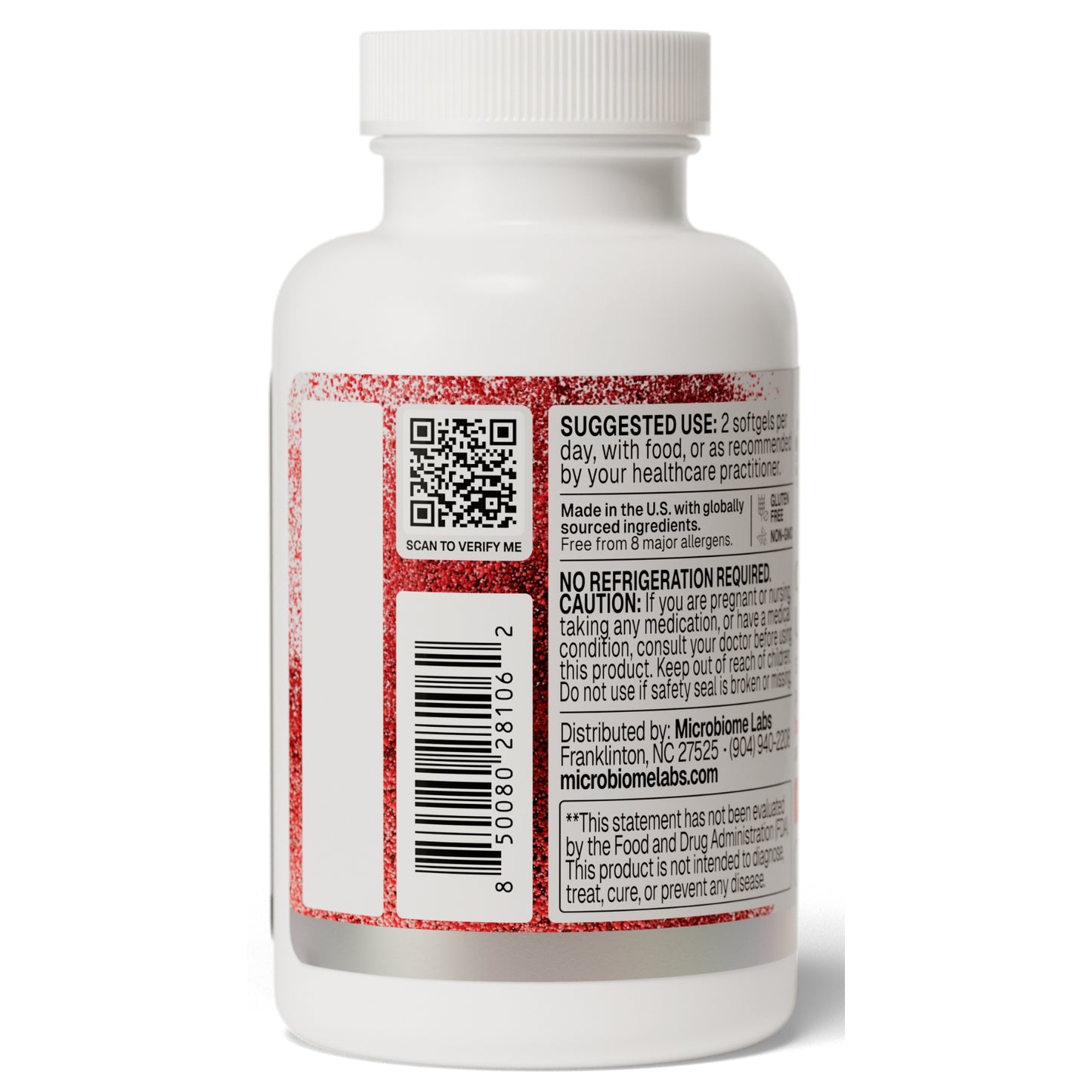 Microbiome Labs, Omega Ultra SPM™, 60 Softgels UPC 850080281062 | Hilife Vitamins