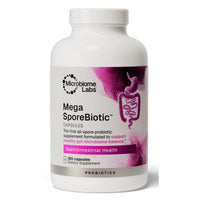 Microbiome Labs, MegaSporeBiotic, 180 Capsules UPC 793888529960 | Hilife Vitamins