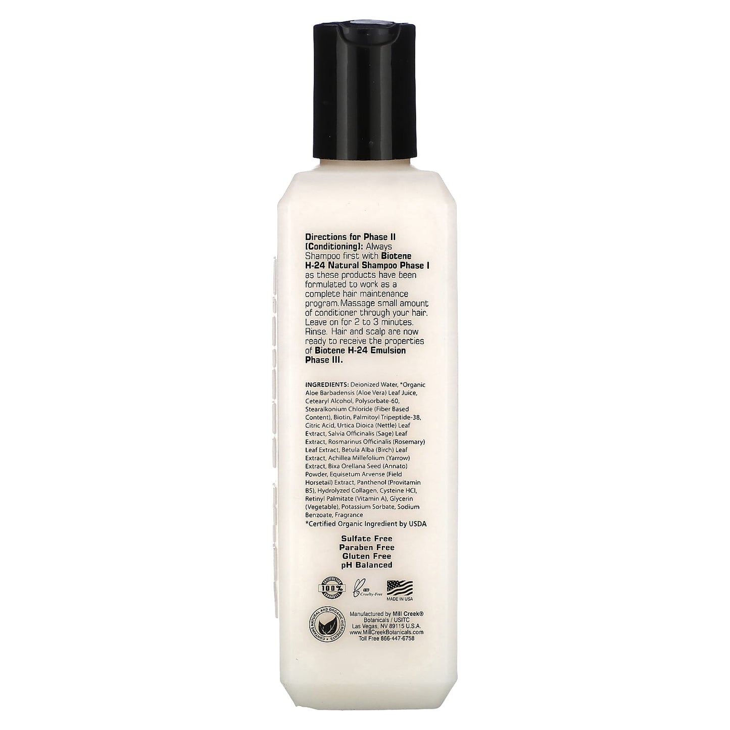 Mill Creek, Biotene H-24 Conditioner, 8.5 Oz UPC 079526003024 | Hilife Vitamins