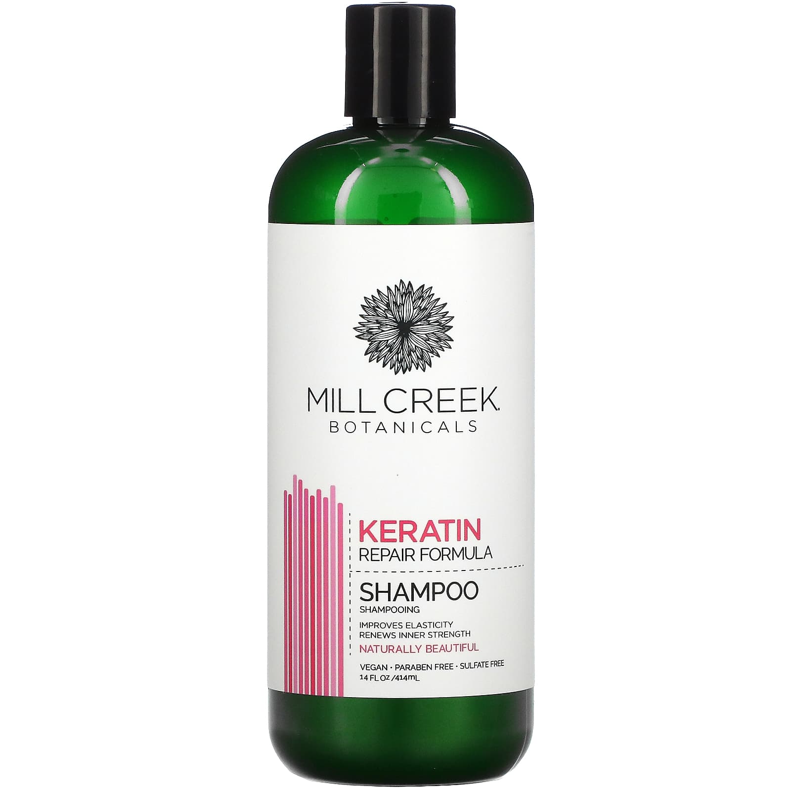 Mill Creek, Keratin Shampoo, 16 Oz UPC 082982103702 | Hilife Vitamins
