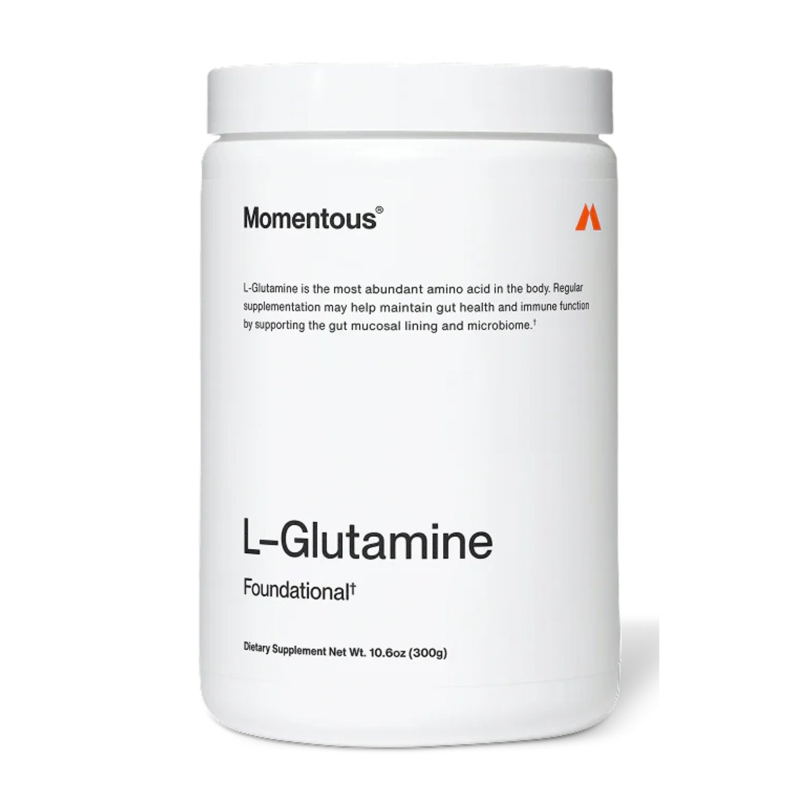 Momentous, L-Glutamine, 10.6oz (300g) UPC 850030796011 | Hilife Vitamins