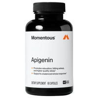 Momentous, Apigenin, 60 Capsules UPC 850030796455 | Hilife Vitamins
